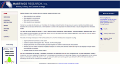 Desktop Screenshot of hastingsresearch.com